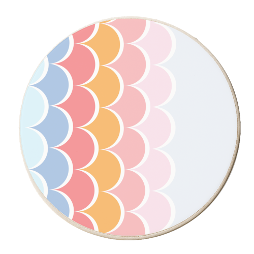 Macaron - personalised beer coaster by InspiredImages