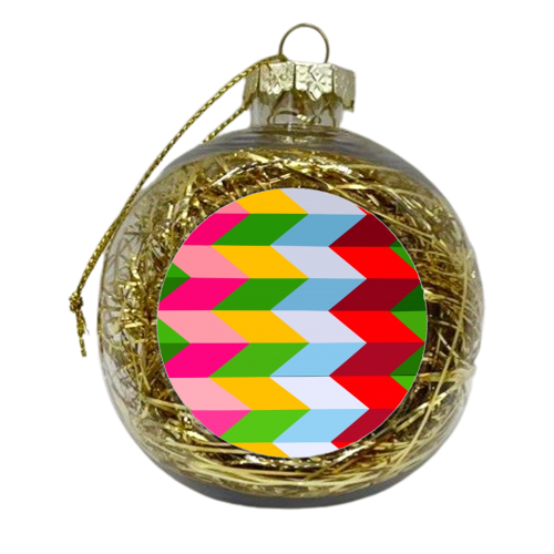 Mad Angle - xmas bauble by Uma Prabhakar Gokhale