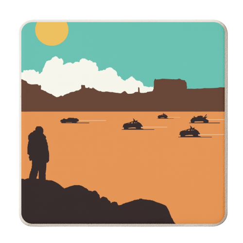 Mad Max Fury Road - personalised beer coaster by Danny Welch