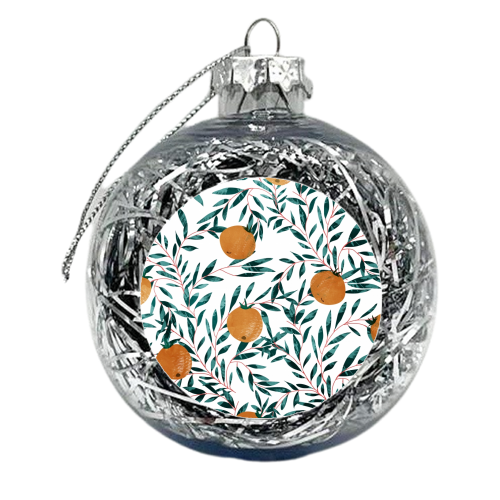 Madarins - xmas bauble by Uma Prabhakar Gokhale