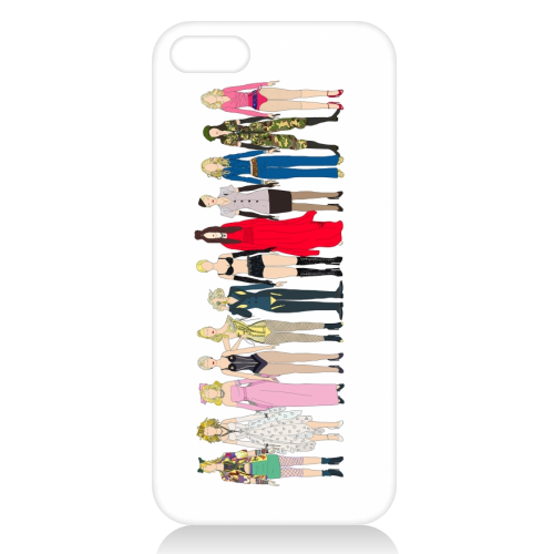 Queen of Pop Fashion - unique phone case by Notsniw Art