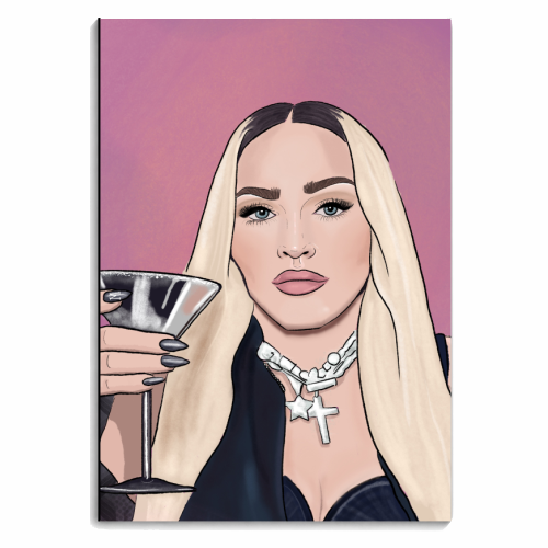 The Queen of Pop - personalised A4, A5, A6 notebook by The Queer Store