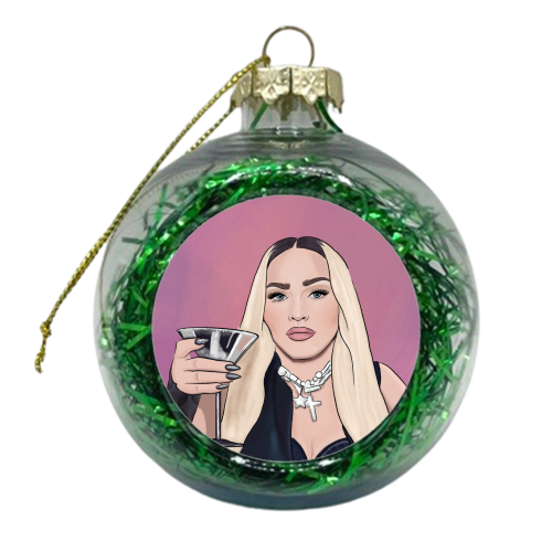 The Queen of Pop - xmas bauble by The Queer Store