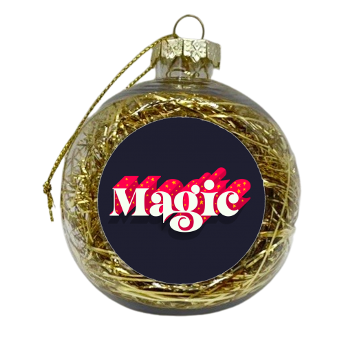 Magic - xmas bauble by Pink and Pip