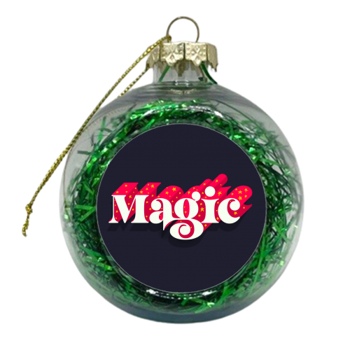 Magic - xmas bauble by Pink and Pip