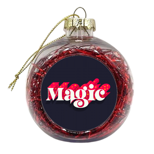 Magic - xmas bauble by Pink and Pip