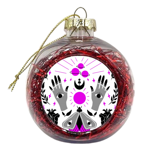 magic moth - xmas bauble by haris kavalla