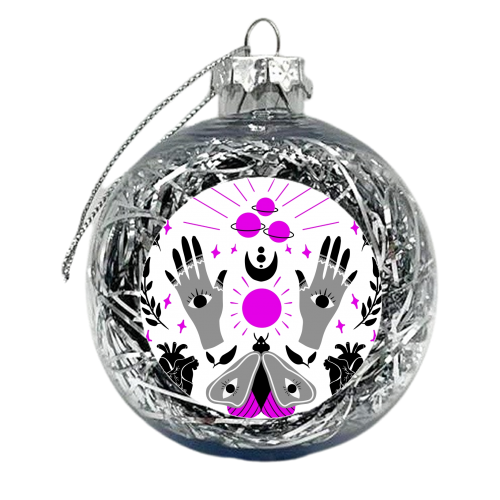 magic moth - xmas bauble by haris kavalla