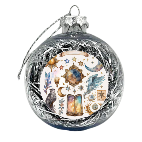 magic tarot - xmas bauble by haris kavalla
