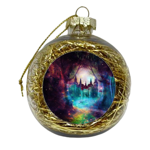Magical Castle - xmas bauble by haris kavalla