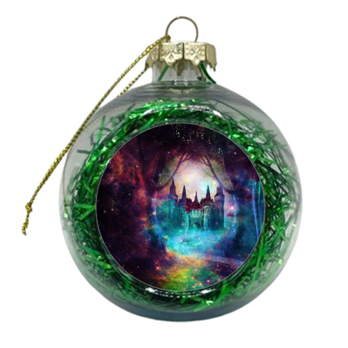 Magical Castle - xmas bauble by haris kavalla