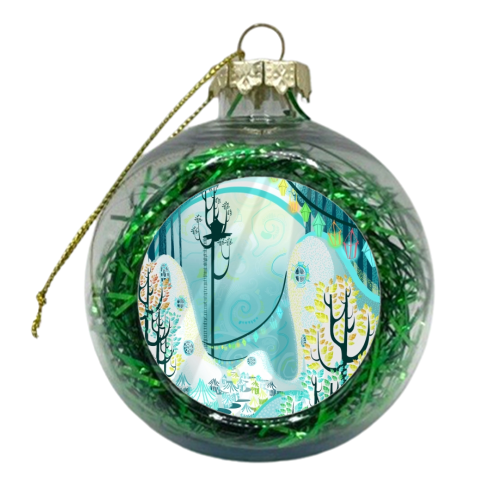 Magical Land  - xmas bauble by Amy Lewis