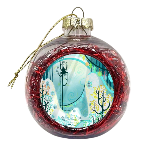 Magical Land  - xmas bauble by Amy Lewis