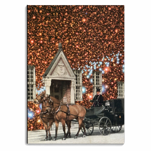 Magical street - personalised A4, A5, A6 notebook by Maya Land