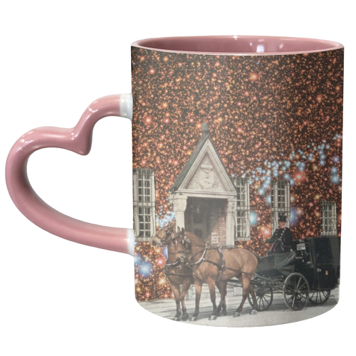 Magical street - unique mug by Maya Land