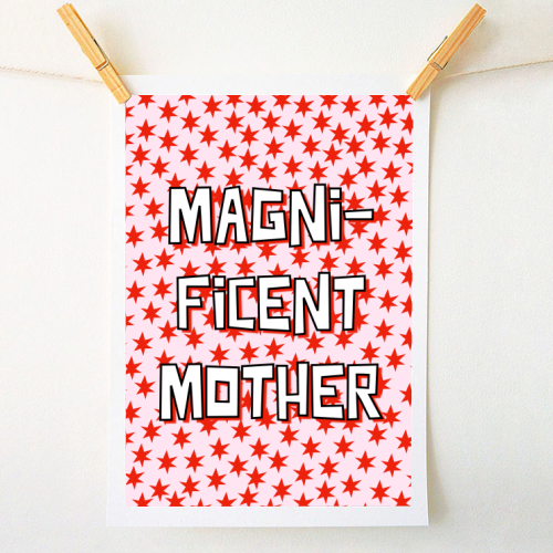 Magnificent Mother - A1 - A4 art print by Adam Regester