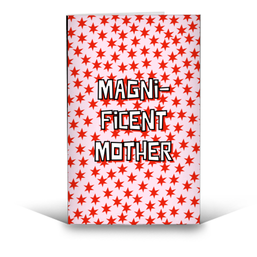 Magnificent Mother - funny greeting card by Adam Regester