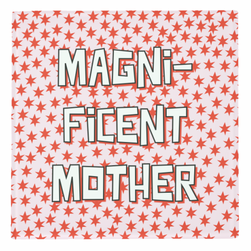 Magnificent Mother - personalised beer coaster by Adam Regester