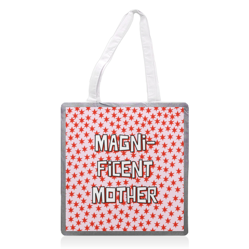 Magnificent Mother - printed canvas tote bag by Adam Regester