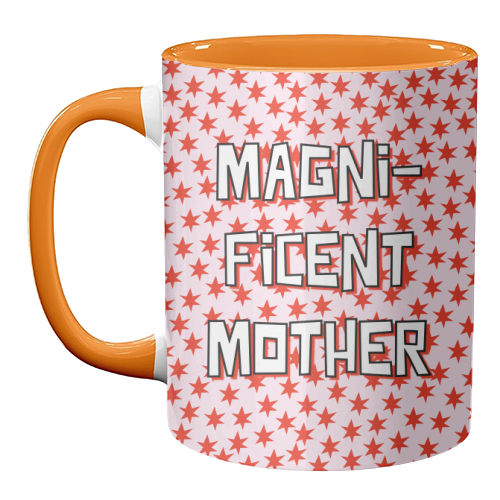 Magnificent Mother - unique mug by Adam Regester