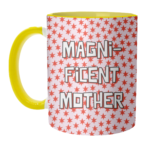 Magnificent Mother - unique mug by Adam Regester