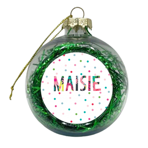 Maisie - xmas bauble by The Boy and the Bear