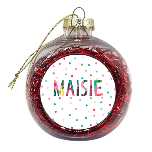 Maisie - xmas bauble by The Boy and the Bear