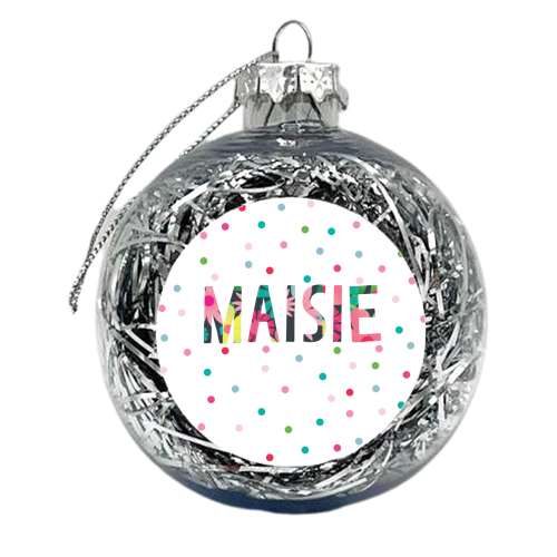Maisie - xmas bauble by The Boy and the Bear