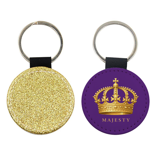 Majesty Crown - keyring by Ms Doodle