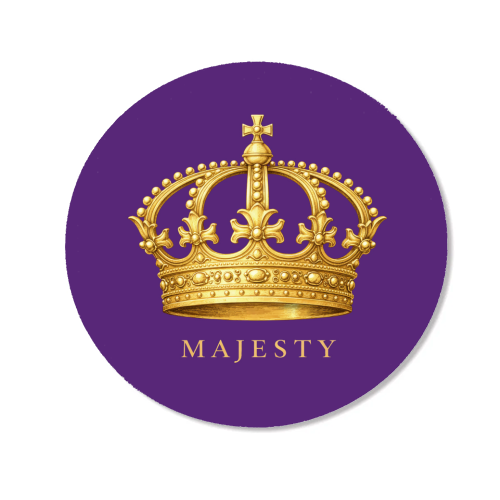Majesty Crown - Magnet by Ms Doodle