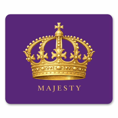 Majesty Crown - mouse mat by Ms Doodle