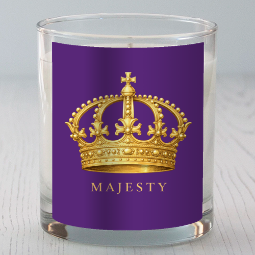 Majesty Crown - scented candle by Ms Doodle