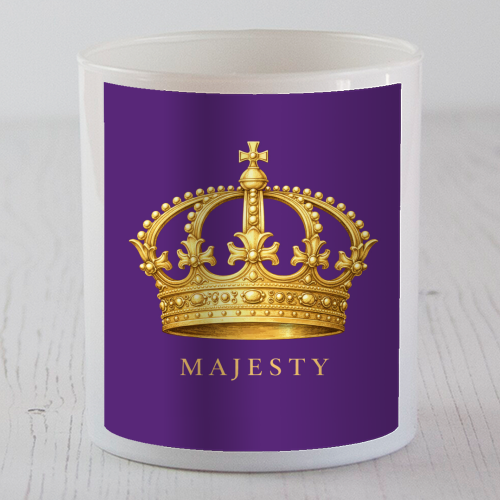 Majesty Crown - scented candle by Ms Doodle