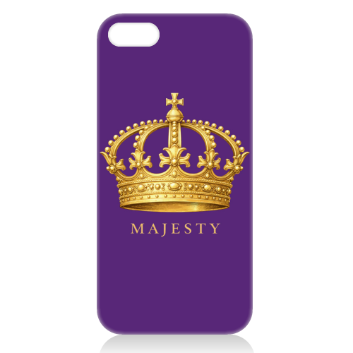 Majesty Crown - unique phone case by Ms Doodle