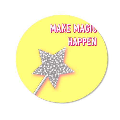 Make Magic Happen - Magnet by Adam Regester