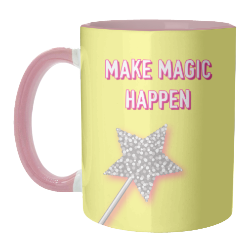 Make Magic Happen - unique mug by Adam Regester