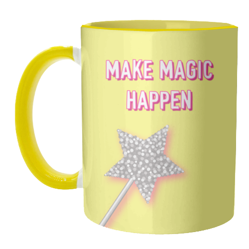 Make Magic Happen - unique mug by Adam Regester