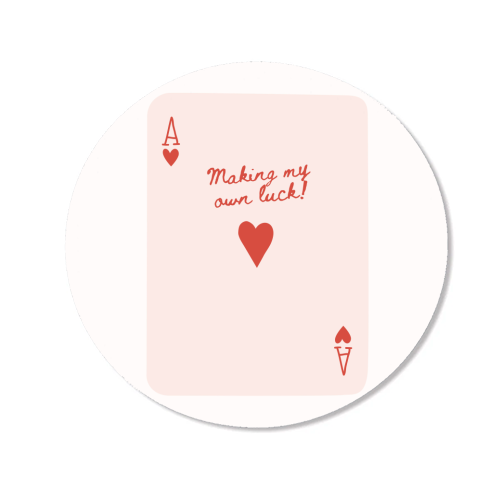 Making My Own Luck - Magnet by Lilly Rose
