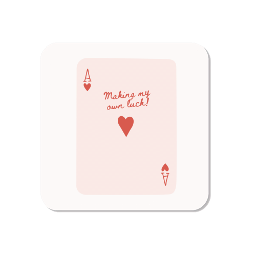 Making My Own Luck - Magnet by Lilly Rose