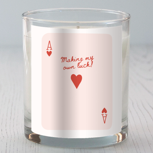Making My Own Luck - scented candle by Lilly Rose