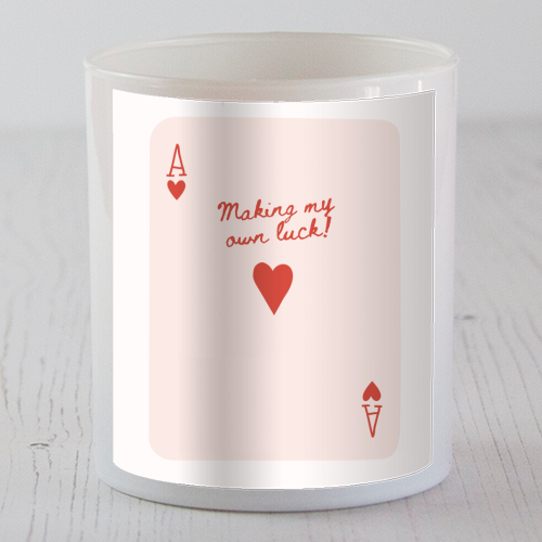 Making My Own Luck - scented candle by Lilly Rose