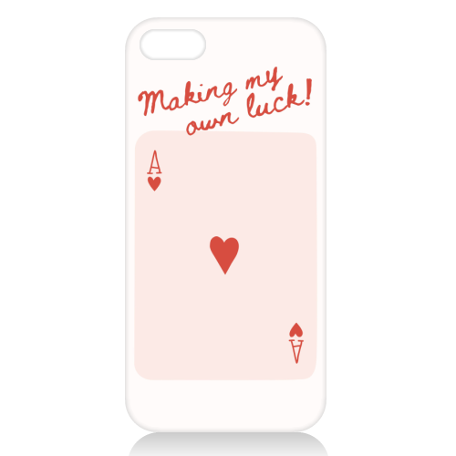 Making My Own Luck - unique phone case by Lilly Rose