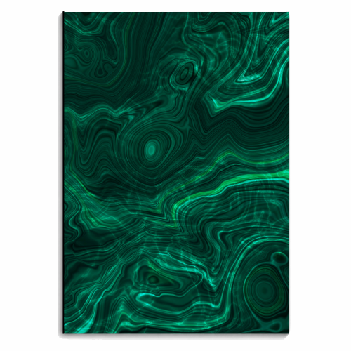 malachite - personalised A4, A5, A6 notebook by Anastasios Konstantinidis