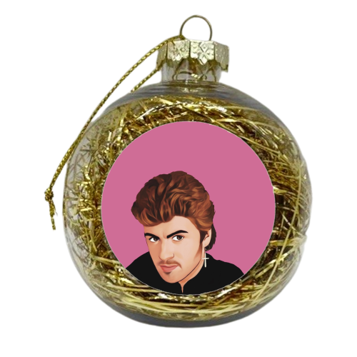 Music Icons: G - xmas bauble by Giddy Kipper
