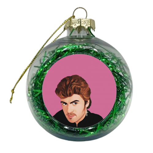 Music Icons: G - xmas bauble by Giddy Kipper