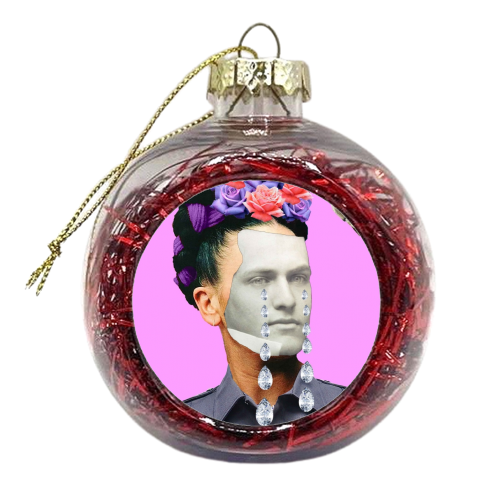 Male tears  - xmas bauble by Maya Land
