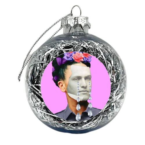 Male tears  - xmas bauble by Maya Land
