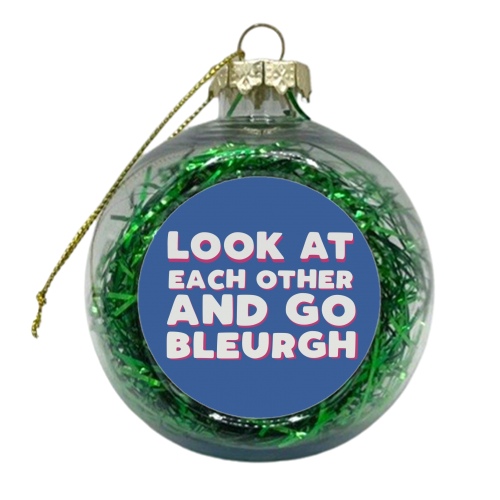 Mallet's Mallet - xmas bauble by Giddy Kipper