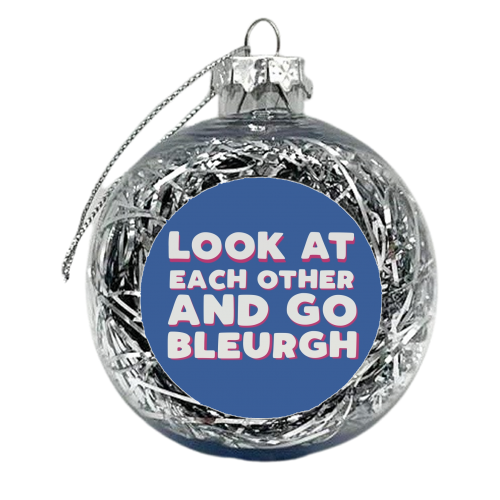 Mallet's Mallet - xmas bauble by Giddy Kipper