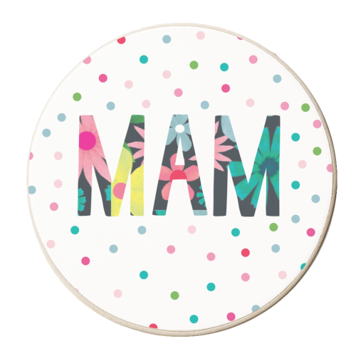 MAM - personalised beer coaster by The Boy and the Bear